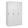 locker,HxBxD 1850x1200x500mm,3vak,vak B 400mm,draaigrendel