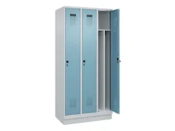 locker voor scheiding van kleding,HxBxD 1950x900x500mm,3vak