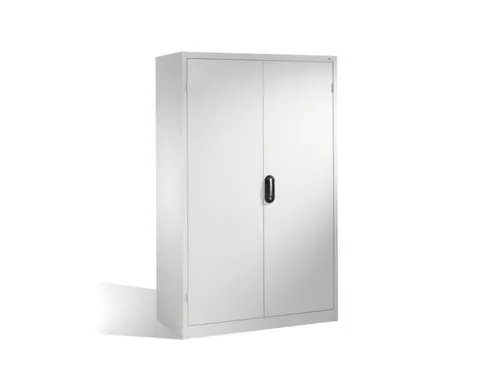 grootvolumekast met openslaande deuren,romp RAL7035,front RAL7035