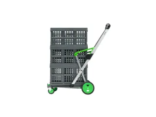 vouwbare winkelwagen,draagverm. 60kg,2etage(s),HxLxB 1025x890x550mm - 48