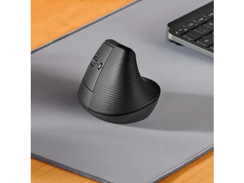 Logitech Lift Verticale Draadloze Ergonomische Muis Links Zwart