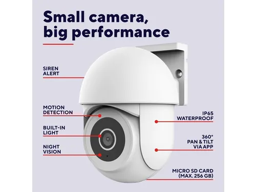 Beveiligingscamera Trust IPCAM-3900 Wi-Fi wit