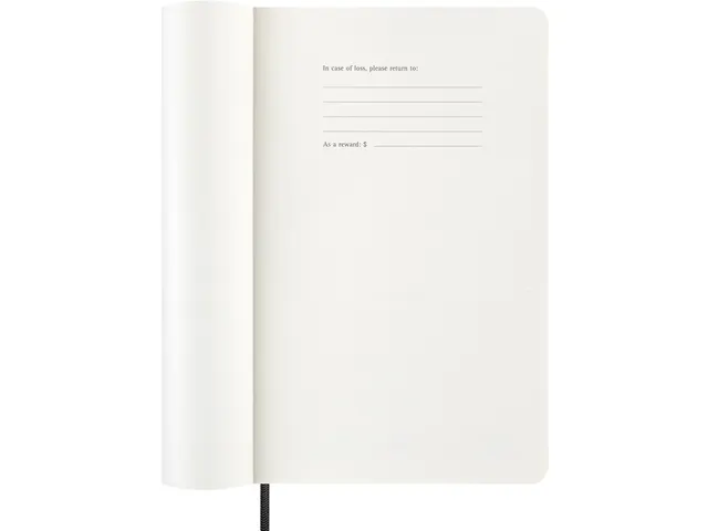 Agenda 2026 Moleskine Weekly Planner 7dag/1pagina Large Zwart