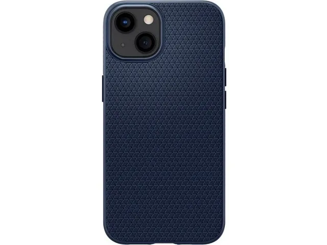 Spigen Case ACS03520 iPhone 13 Liquid Air mat marineblauw