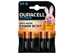 Batterij Duracell Optimum 4xAA 1.5V Alkaline