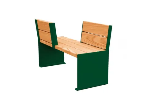 zitbank,B 1200mm,3latten,hout-zitting licht eikenhout,zitting H 450mm