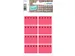 Etiket Herma 3772 26x40mm Diepvries Rood 48 stuks