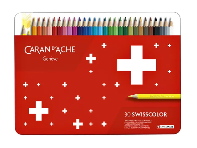 Kleurpotloden Caran d'Ache Swisscolor 30stuks assorti