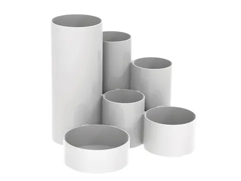 Pennenkoker MAUL Tubo wit 6-vaks Ø150x125mm