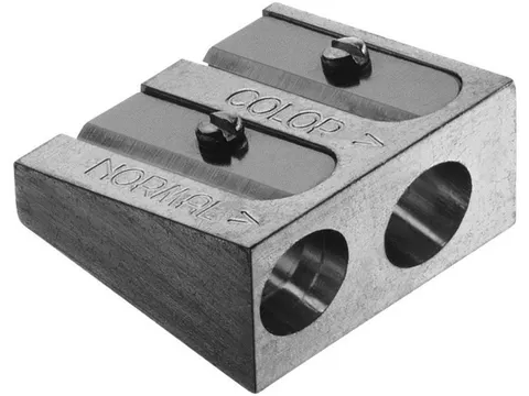 puntenslijper Faber Castell dubbel metaal Artist