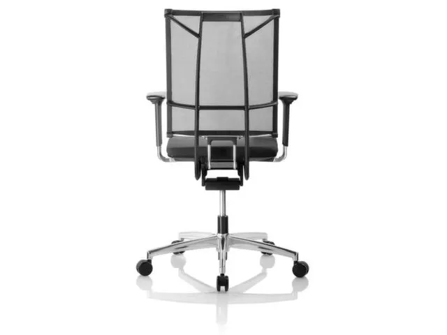 Siège de bureau mécanisme synchrone avec accoudoirs noir