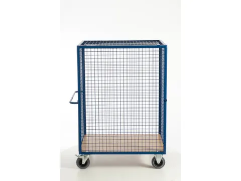 kastwagen,draagverm. 600kg,laadvl. LxB 980x700mm,houtplaat