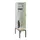 locker met bank,HxBxD 2120x400x815mm,1vak,vak B 400mm,draaigrendel