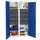 Materiaalkast 1800x1000x500m 4legborden Uitschuifbaar 8laden Ral5010