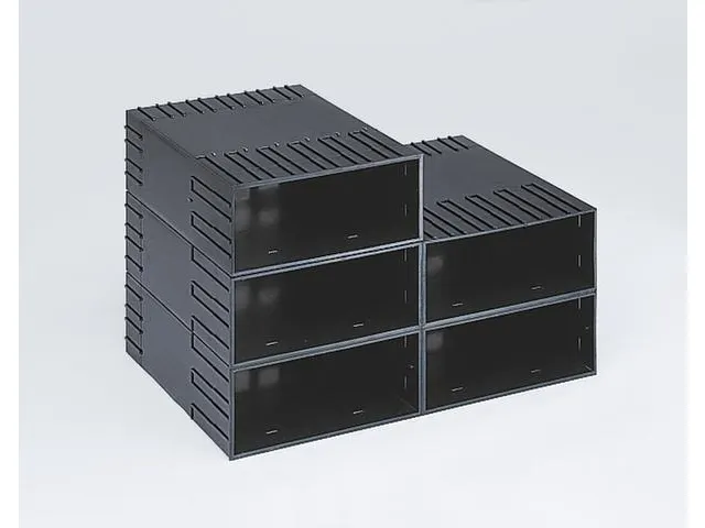 Behuizing Voor Ladensysteem Hxbxd 102X162X345Mm Zwart