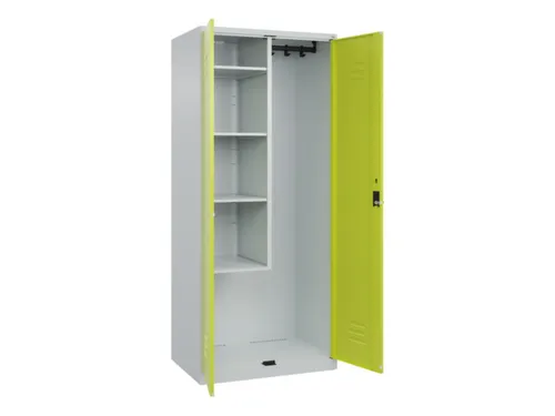 schoonmaakkast,HxBxD 1850x800x500mm,links 4vakken
