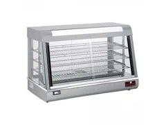 Caterchef Warmhoudvitrine Zilver 90cm