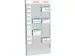 OUTLET kantoorplanner,basismodule,20vakken,HxBxD 976x456x44mm
