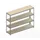 breedvakstelling,grondveld,HxBxD 1970x2504x600mm,vakl. 400kg