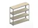 Rayonnage grande largeur HxlxP 1970x2004x600mm charge maxi/tablette 50