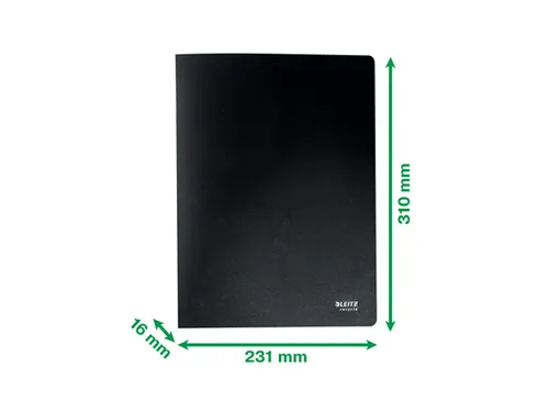 Recycle showalbum A4 40 tassen zwart