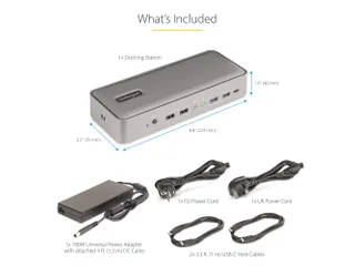 Dual-laptop USB-C KVM docking station dual 4K 60Hz DisplayPort dock - 2