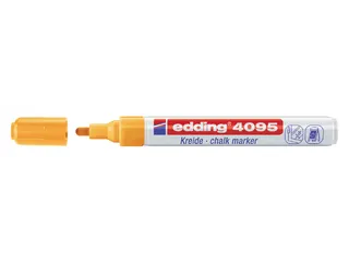 Krijtstift edding 4095 rond neon oranje 2-3mm - 1