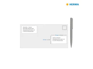HERMA 4409 Gekleurde etiketten A4 70x37mm Groen 2400 stuks - 3