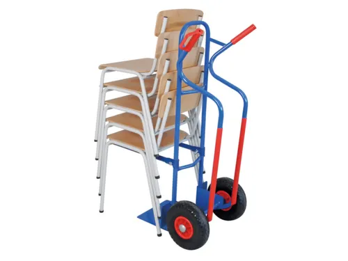 stoelensteekwagen,draagverm. 250kg,steekplaat BxD 280x250mm