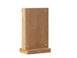 Europel Kaarthouder T-standaard A6 Staand Acryl/Hout/Magneet