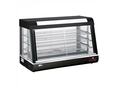 Caterchef Warmhoudvitrine zwart 90cm