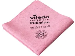microvezeldoek Purmicro Active 38x35cm 5 stuks rood