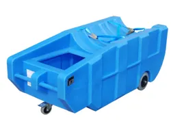 Opvangbak Verrijdbaar 1X 200L Pe H X B X D 640X 1600X 740Mm