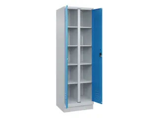 wasgoedverdeelkast,HxBxD 1950x600x500mm,vak B 300mm,cilinderslot - 2