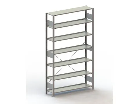 Inhaakstelling Basisveld 2200x1306x336mm 7legborden 80kg Verzinkt