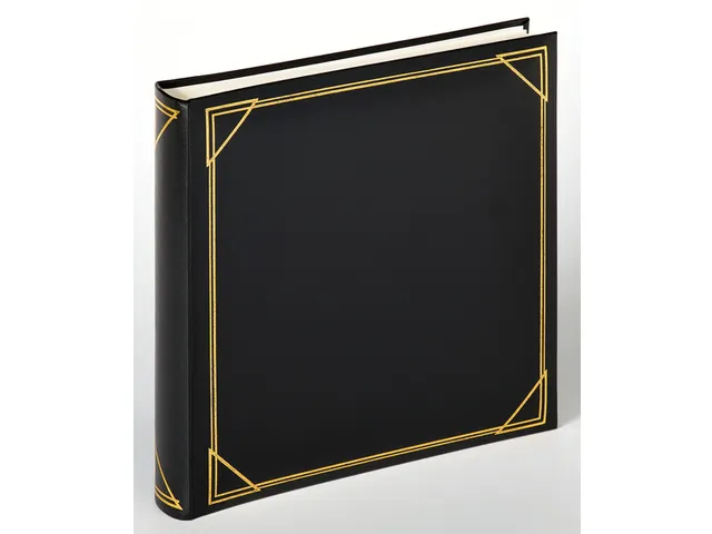 Fotoalbum walther design standaard 30x30cm 100vel zwart