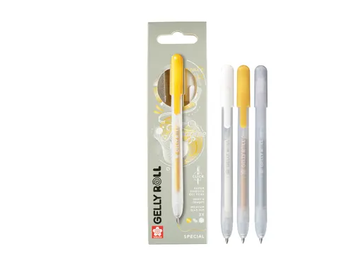 Gelschrijver Sakura Gelly Roll Special 3st goud