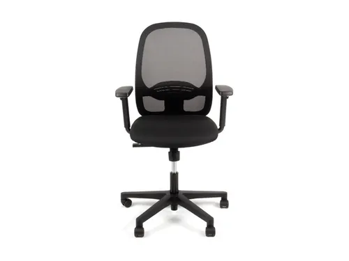 Bureaustoel EN1335 Linea Grace 01 zwart/zwart met 1D armleuning