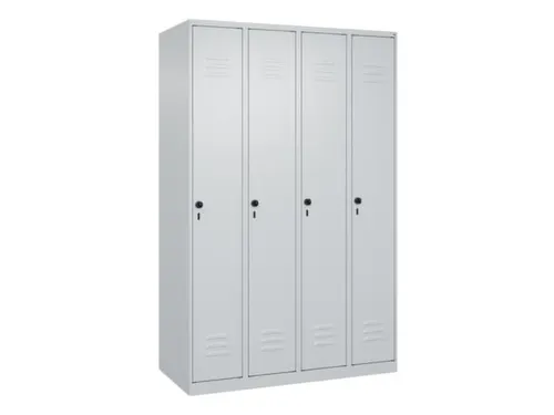 locker,HxBxD 1850x1200x500mm,4vak,vak B 300mm,draaigrendel