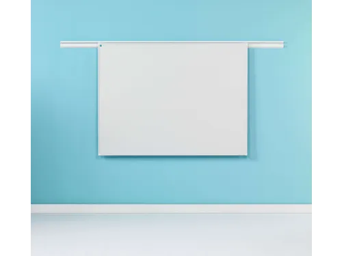 PartnerLine Rail Projectiebord Mat Wit 118x157cm 4:3