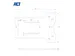 ACT VESA montageplaat voor het AC7150 dockingstation