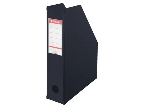 Tijdschriftencassette Esselte VIVIDA opvouwbaar A4 zwart