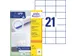 Etiquette Avery Zweckform 3652 70x42,3mm blanc 2100 pièces