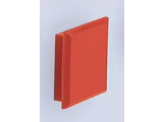 Magneten Voor Geperforeerde Platen 10-Delig Hoekig Rood - 1