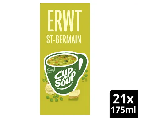 Cup-a-Soup Knorr erwtensoep 21x175ml Voordeelbundel