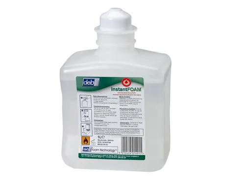 DEB InstantFOAM 6 x cartridge 1 liter handdesinfectieschuim