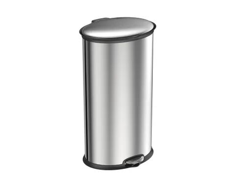 Fraaie Pedaalemmer Ellipse Step Bin 30 Liter Mat Rvs