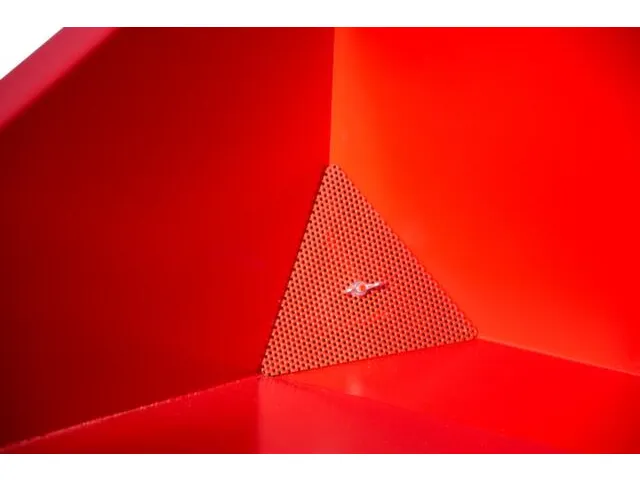 Kiepbak voor spaanders,HxLxB 1095x1720x1070mm,1,2m³,draagverm. 1500kg