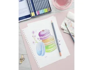 Aquarelkleurpotlood Goldfaber 147 lichtblauw - 9