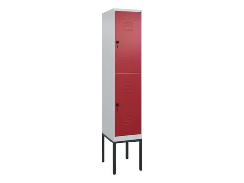dubbeldekse locker,HxBxD 2120x400x500mm,1x2vak.,vak B 400mm